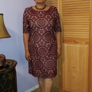 Karin Steven's embroidered shift dress